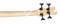EPIPHONE Toby Standard-IV Bass AW бас-гитара 4-струнная, цвет белый - фото 64112