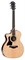 TAYLOR 114ce LH 100 Series, гитара электроакустическая левосторонняя форма корпуса Grand Auditorium, мягкий чехол - фото 64397