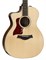 TAYLOR 214ce-CF DLX LH 200 Series Deluxe, Left-handed гитара электроакустическая левосторонняя форма корпуса Grand Auditorium, - фото 64414