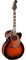 FENDER KINGMAN SCE JUM 3TS W/C Электроакустическая гитара джамбо, цвет натуральный - фото 64862