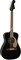 Fender Malibu Player JTB Электроакустическая гитара, цвет черный - фото 65005