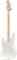 FENDER PLAYER JAZZ BASS PF PWT Бас-гитара, цвет белый - фото 65312