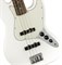 FENDER PLAYER JAZZ BASS PF PWT Бас-гитара, цвет белый - фото 65313