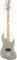 FENDER FLEA BASS II MN MATTE SLVR Бас-гитара, именная модель Фли (RHCP), цвет серебристый - фото 65472