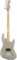 FENDER FLEA BASS II MN MATTE SLVR Бас-гитара, именная модель Фли (RHCP), цвет серебристый - фото 65473