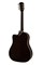 GIBSON 2019 J-45 Cutaway Vintage Sunburst гитара электроакустическая, цвет санберст в комплекте кейс - фото 65626