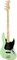 FENDER AMERICAN PERFORMER JAZZ BASS®, MN, SATIN SURF GREEN 4-струнная бас-гитара, цвет зеленый, в комплекте чехол - фото 65689