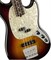 FENDER AMERICAN PERFORMER MUSTANG BASS®, RW, 3-COLOR SUNBURST 4-струнная бас-гитара, цвет санбёрст, в комплекте чехол - фото 65706