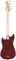 FENDER AMERICAN PERFORMER MUSTANG BASS®, RW, AUBERGINE 4-струнная бас-гитара, цвет темно-красный, в комплекте чехол - фото 65711