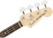 FENDER AMERICAN PERFORMER MUSTANG BASS®, RW, AUBERGINE 4-струнная бас-гитара, цвет темно-красный, в комплекте чехол - фото 65715
