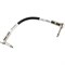 FENDER 6'' PATCH CABLES BLACK коммутационный кабель, 0,15 м, цвет чёрный (упаковка 40 шт, цена за штуку) - фото 65953