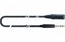 QUIK LOK MCR615-6 микрофонный кабель, 6 метров, разъемы XLR Male - Stereo Jack ( XLR/M - Jack Stereo), цвет черный - фото 65988
