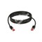 KLOTZ CP5ER1P003 Patchcable CAT5e PUR 3m black Ethercon / RJ45 - фото 66086
