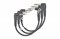 PLANET WAVES PW-CGTP-305 комплект (3шт.) патч кабелей для гитарных педалей 1/4' Jack - 1/4' Jack , разъемы неразборные, 15см - фото 66090