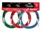 FENDER 15' CALIFORNIA INSTRUMENT CABLE CANDY APPLE RED инструментальный кабель 4,5 метра, цвет красный - фото 66136