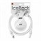 KLOTZ iceRock микрофонный кабель MY206, 0,22 мм2, 60 пФ/м, белые XLR Neutrik мама-папа, длина 2 м, оболочка белая, ПВХ - фото 67442