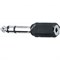 QUIK LOK AD21 адаптер для наушников 1 Female Stereo Mini Jack 3.5mm X 1 Male Stereo Jack - фото 67537