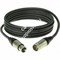 KLOTZ M2K1FM1000 готовый микрофонный кабель на основе MY206, разъёмы Klotz XLR мама - XLR папа, длина 10м - фото 67697