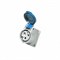QUIK LOK BCE004 Panel socket. 16A 6H 200/250V 3-pin IP4 - фото 68156