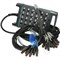 KLOTZ TL2U168X50 TrueLink EcoLine мультикор 16 входов, 8 выходов, разъемы Neutrik XLR F/Amphenol XLR M, корпус металл, длина 50 - фото 68536
