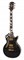 GIBSON CUSTOM LES PAUL CUSTOM EBONY электрогитара с кейсом, цвет чёрный, фурнитура Gold - фото 69435