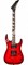 JACKSON JS32TQ Dinky электрогитара, цвет красный прозрачный - фото 70373