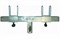 QUIK LOK QT3200-T2 Т-образн. крепёж для фермовых конструкций на стойку SLS15, крепёж в комплекте, нагрузка до 300 кг (2шт.) - фото 70488