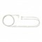 SHURE EAC64CL отсоединяемый кабель для наушников SE215, SE315, SE425, SE535, прозрачный - фото 71909