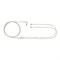 SHURE EAC64CL отсоединяемый кабель для наушников SE215, SE315, SE425, SE535, прозрачный - фото 71910