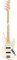 FENDER AM PRO JAZZ BASS MN OWT бас-гитара American Pro Jazz Bass, цвет олимпик уайт, кленовая накладка грифа - фото 72737
