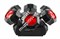 CHAUVET-DJ Helicopter Q6 6-лучевой светодиодный мультиэффект 3в1 с встроенным лазером и стробоскопом - фото 73591