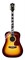 GUILD D-55E Dreadnought, Antique Burst электроакустическая гитара, цвет санберст, в комплекте кейс. - фото 73643