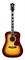 GUILD D-55E Dreadnought, Antique Burst электроакустическая гитара, цвет санберст, в комплекте кейс. - фото 73644