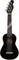 FENDER UKULELE VENICE BLACK укулеле сопрано, цвет черный - фото 74902