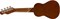 FENDER UKULELE VENICE NAT укулеле сопрано, цвет натуральный - фото 74912