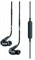 SHURE SE215-K-BT1-EFS беспроводные внутриканальные Bluetooth наушники с одним динамическим драйвером, прозрачные черные. - фото 75082