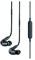SHURE SE215-K-BT1-EFS беспроводные внутриканальные Bluetooth наушники с одним динамическим драйвером, прозрачные черные. - фото 75083
