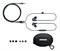 SHURE SE215-K-UNI-EFS Наушники внутриканальные (наушники вставные) с одним драйвером, черные. Гарнитурный кабель TRRS 3.5 мм. - фото 76294