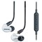 SHURE SE215SPE-W-UNI-EFS Наушники внутриканальные (наушники вставные) с одним драйвером, цвет белый. Гарнитурный кабель TRRS 3.5 - фото 76300