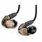 SHURE SE535-V+BT1-EFS беспроводные внутриканальные Bluetooth наушники с тремя арматурными драйверами, цвет бронза. - фото 76307