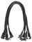 XVIVE S5 5 plug straight head Multi DC power cable сплиттер для питания 5 педалей от одного адаптера - фото 76393