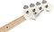 Squier Contemporary Active Jazz Bass® HH, Maple Fingerboard, Flat White бас-гитара с активными звукоснимателями НН, цвет белый - фото 76808