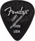 FENDER WAVELENGTH 351 THIN 6 PK BLACK Медиаторы (упакованы по 6 шт.), мягкие - фото 76925
