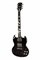 GIBSON 2019 SG High Performance Trans Ebony Fade электрогитара, цвет черный в комплекте кейс - фото 77133