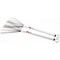 VIC FIRTH BRUSHES WB Jazz Brush металлические барабанные щётки, выдвижные, в выдвинутом состоянии ширина прутов 6' - фото 78512