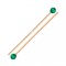 VIC FIRTH M32 Terry Gibbs Keyboard -- Medium hard – green cord палочки для ксилофона - фото 79585