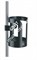 K&M 16022-000-55 BLACK держатель для бутылки(до 95 mm) с крепл. к стойке (до 30 mm) 0.4 kg. - фото 79947