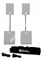 HK AUDIO Speaker Stand Add On Package Набор аксессуаров для L.U.C.A.S. (кроме Smart) и Powerworks: стойки, кабели, сумка - фото 80524