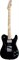 FENDER CLASSIC ‘72 TELE CUSTOM MN BLACK электрогитара с чехлом, цвет черный - фото 81240