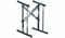 K&M 42040-000-55 раздвижная стойка под микшер шириной до 48 см, ш. 52 см, в. 72 см, нагрузка до 40 кг, алюминий, чёрный - фото 83169